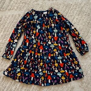 Hanna Andersson Colorful Mushroom Print Dress